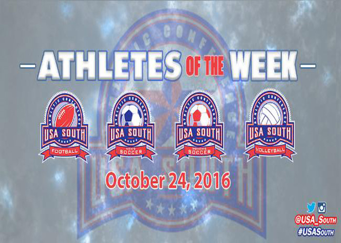 Bailey and Hargitt named USA South Athletes of the Week