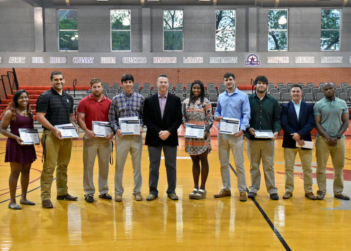 Seven Hawks named NSCA All-American Athletes of the Year