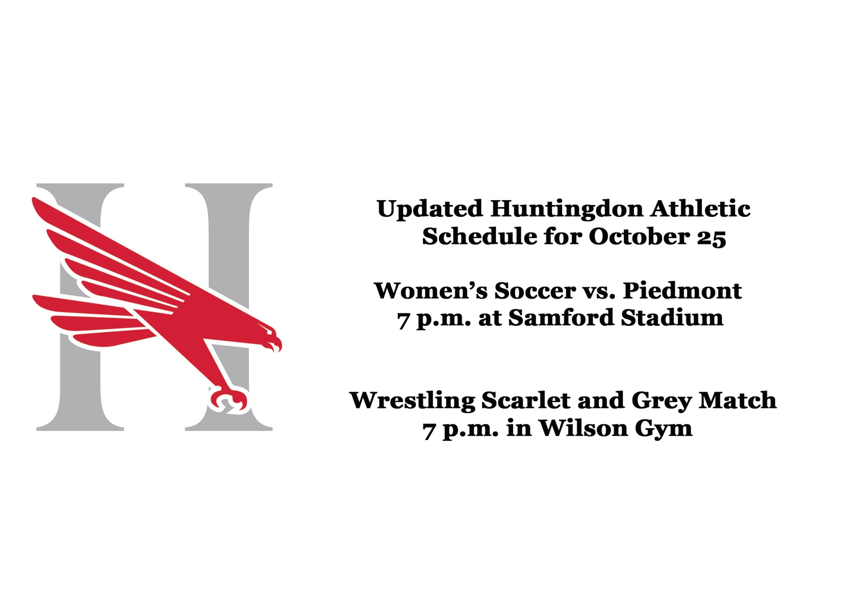 Weather forces changes for women&rsquo;s soccer and wrestling