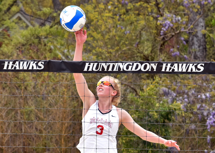 Hawks open Huntingdon College Beach Tournament