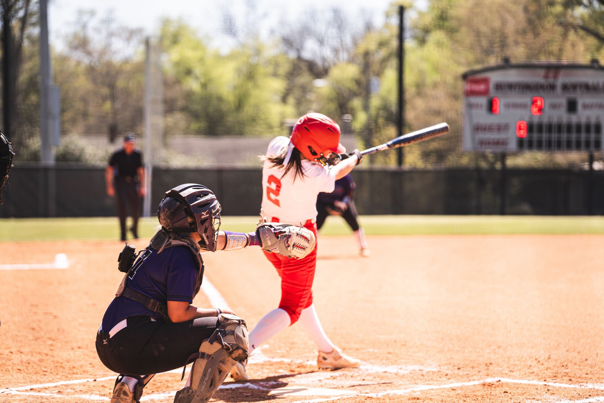 #10 Softball Sweeps LaGrange At Home