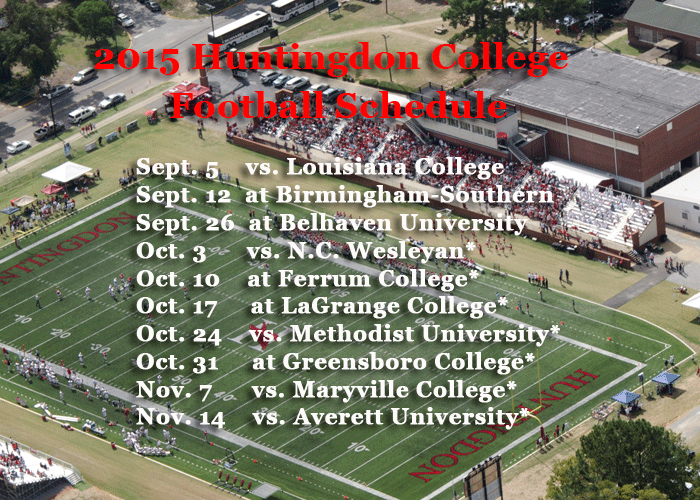 Hawks announce 2015 football schedule