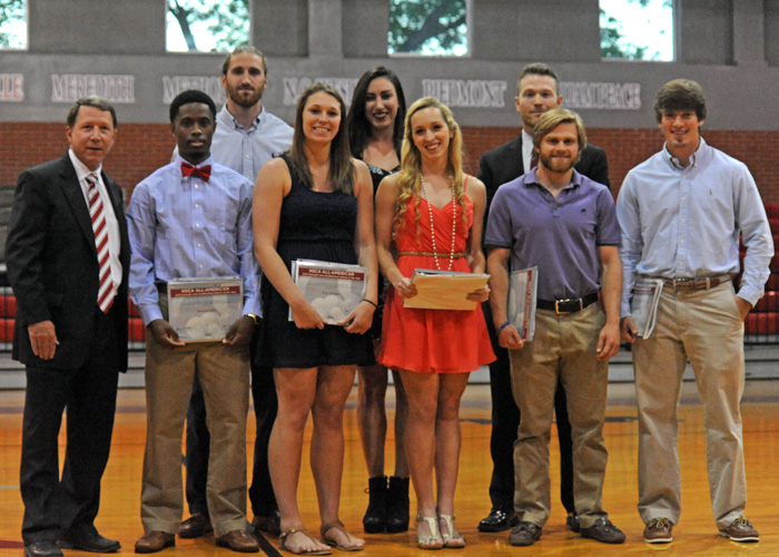 Seven Hawks named NSCA All-American Athletes of the Year
