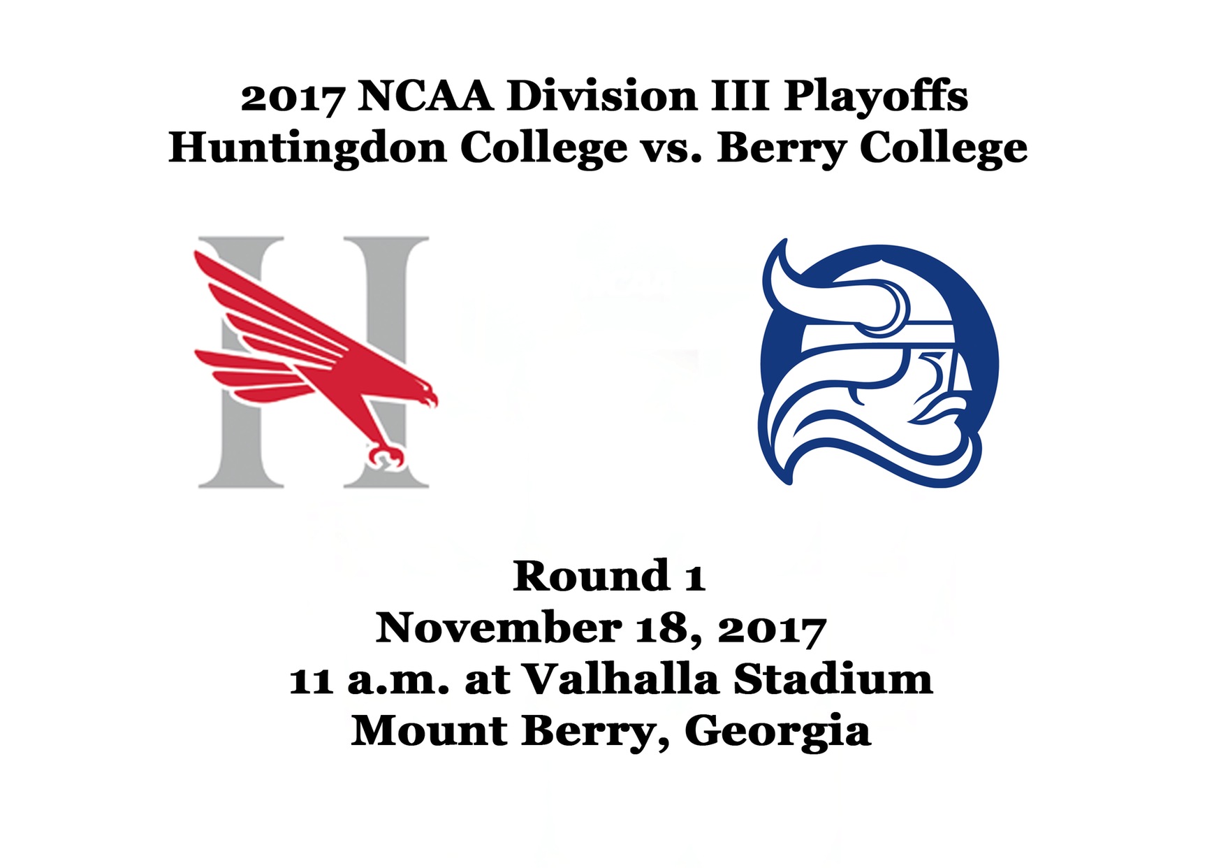 2017 NCAA Playoff Information