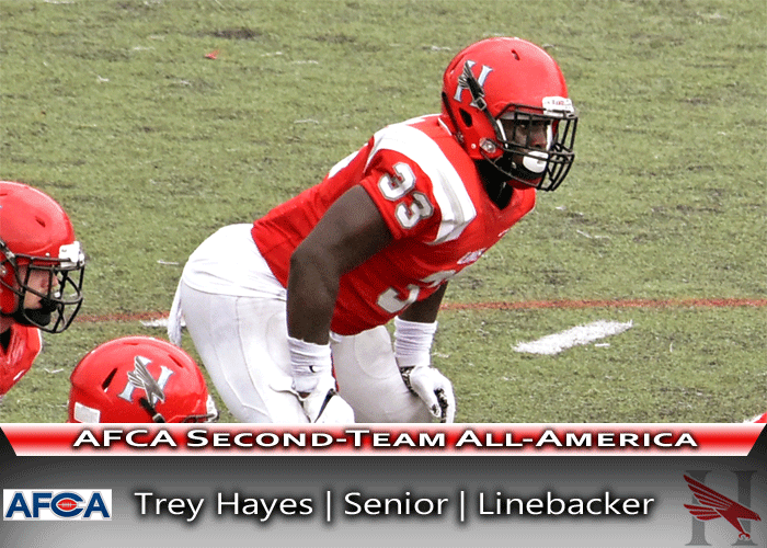Hayes named second-team All-America by AFCA