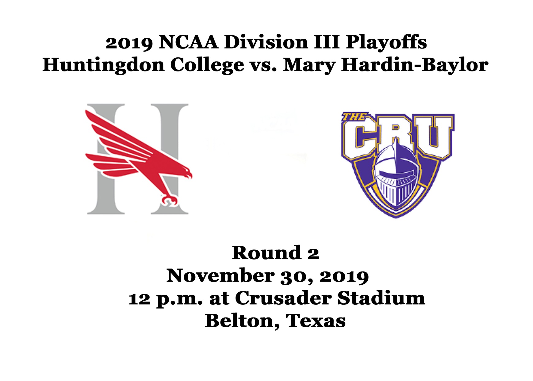 2019 NCAA Playoff Information