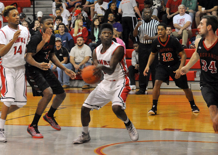 Dantavius Washington had 22 points and nine rebounds in Wednesday's 91-63 loss to LaGrange.