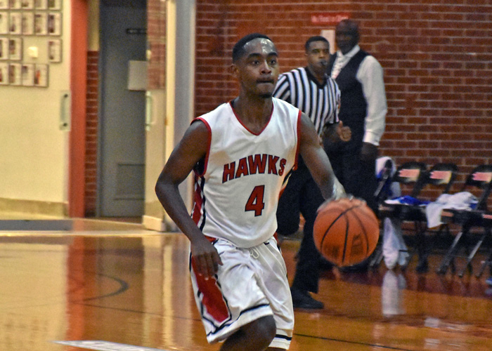 Freshman Jahal Robinson was 5-for-7 from the field, scoring 20 points and finishing with five rebounds, two assists and two steals in Tuesday night's 87-70 win over Belhaven.