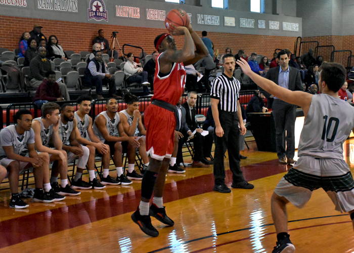 R.J. Jones scored 11 points in Huntingdon's win over Brevard on Friday night.