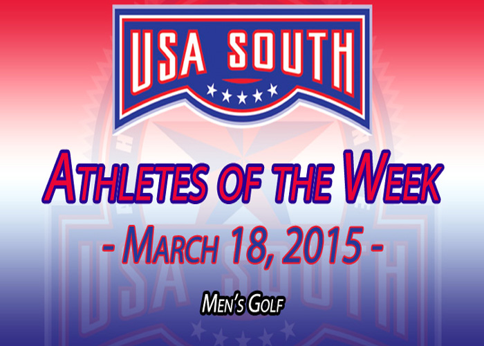 Huntingdon&rsquo;s Harris named USA South Rookie Golfer of the Week