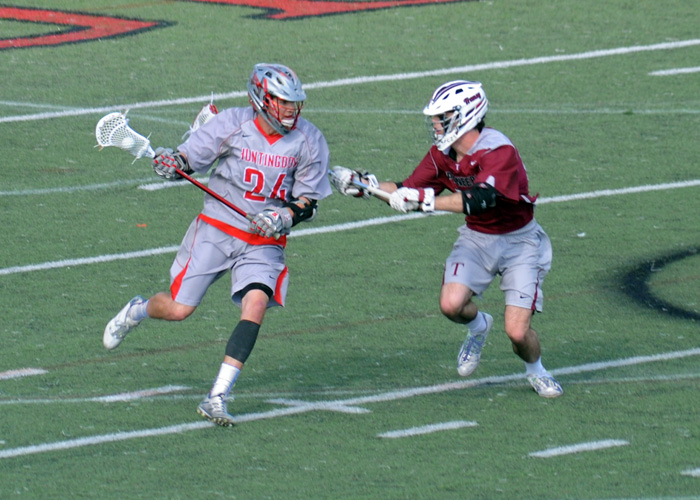 Jakob Works scored three goals and recorded an assist in Monday's win over Transylvania University. (Photo by Sydney Robbins)