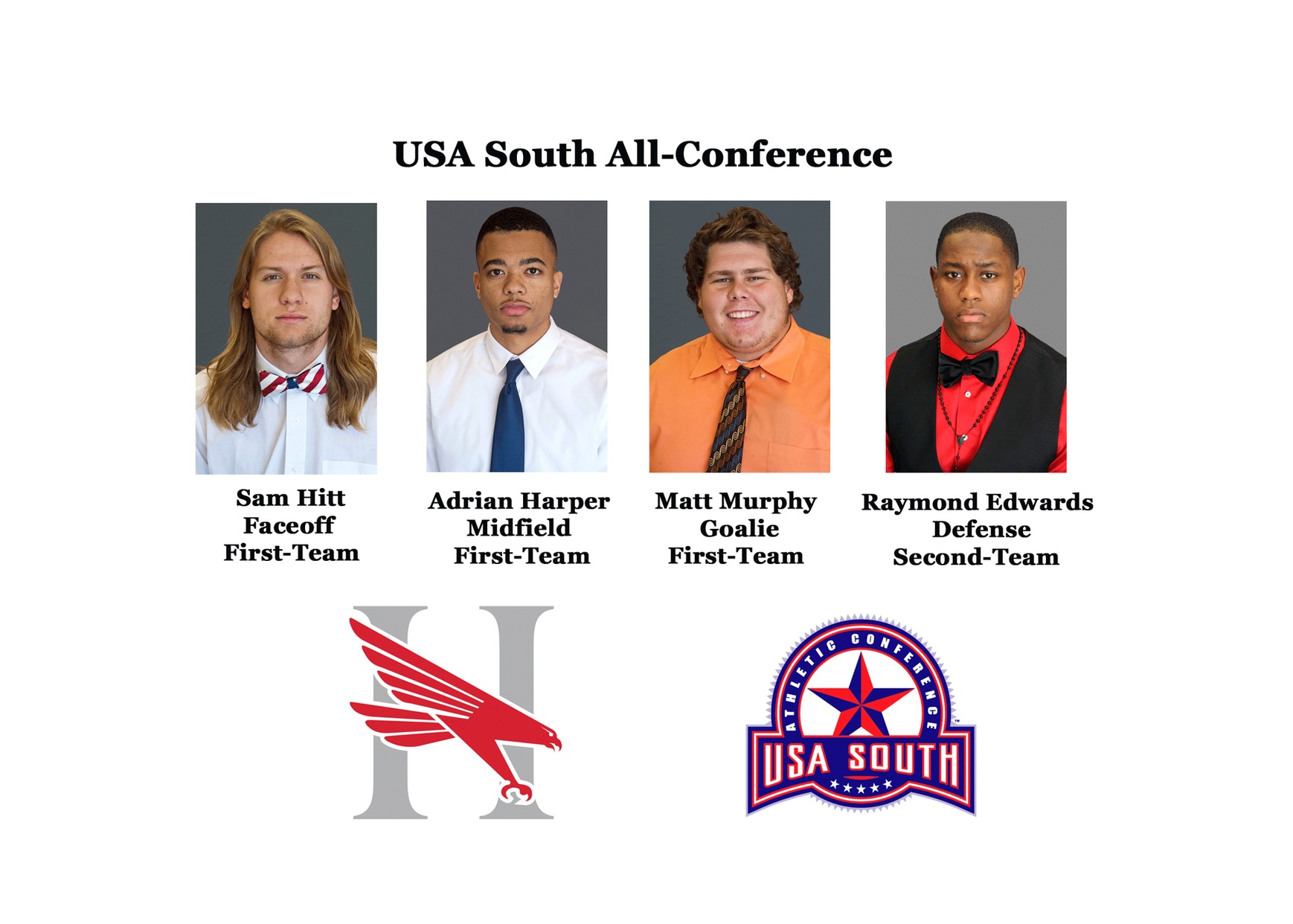 Four men&rsquo;s lacrosse players recognized with All-Conference awards
