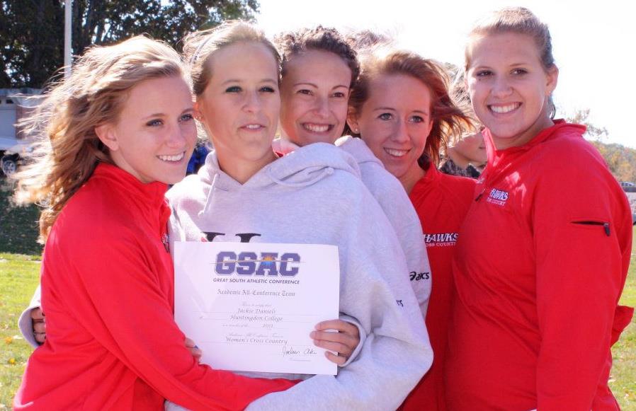 Four Hawks receive All-Conference recognition