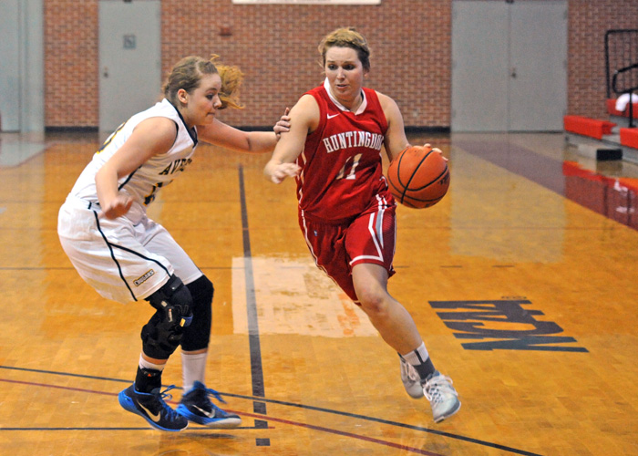 Jenna Dorman, shown here against Averett, finished with 11 points and seven rebounds in Saturday's 62-53 win over Covenant.