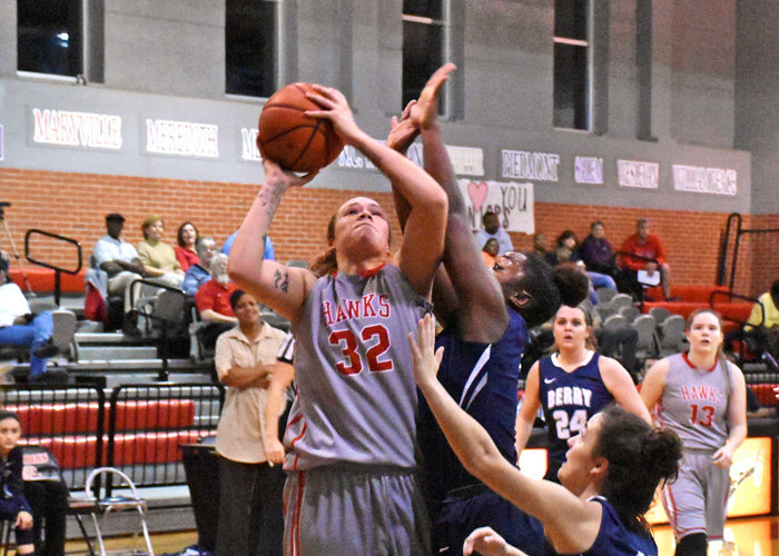 Junior Juliette Harp was named first-team All-Conference on Thursday. (Photo by Wesley Lyle)