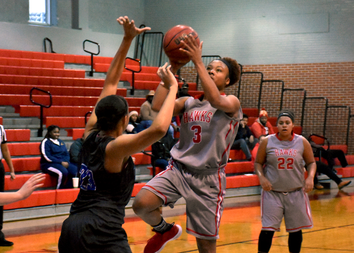 T.I. Duncan recorded a double-double of 21 points and 12 rebounds in Saturday's 57-47 win over Greensboro in the USA South Tournament quarterfinals.