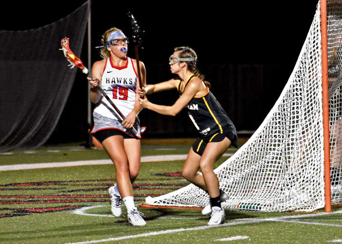 Senior Mikalah Bowman scored two goals and had two assists in Thursday's 19-11 loss to Birmingham Southern. (Photo by Wesley Lyle)