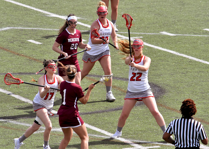 Lady Hawks fall to four-time defending USA South champion Meredith