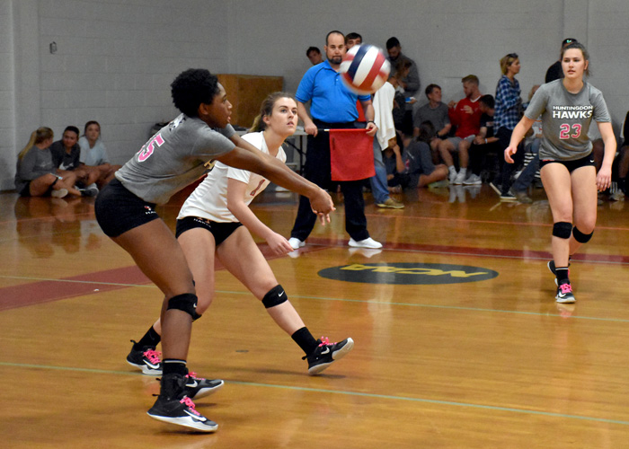 Huntingdon wins fourth straight match